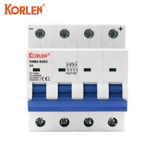 KNB2-63 DC 6A 4P Blue
