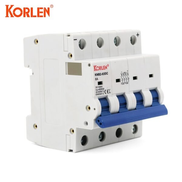 KNB2-63 DC 6A 4P Blue